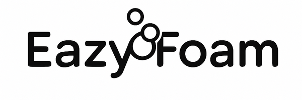 Eazy Foam logo on a white background